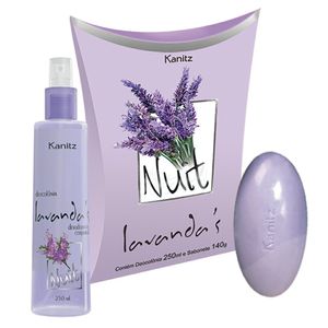 Kit Kanitz Colônia Lavanda 250ml + Sabonete em Barra 140g