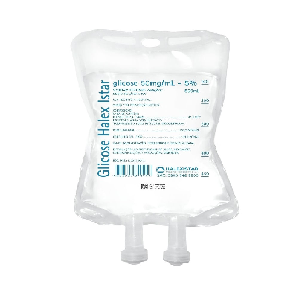 Glicose 5% 500 mL
