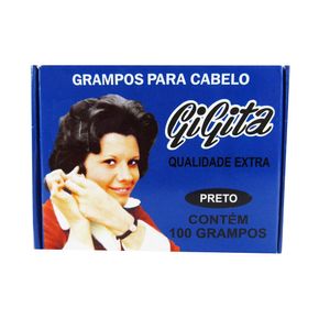 Grampo Gigita Preto Nº7