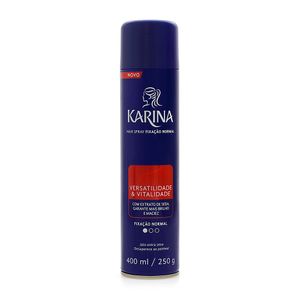Hair Spray Karina Versatilidade & Vitalidade Fixação Normal 400ml