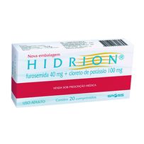 Hidrion 20 Comprimidos