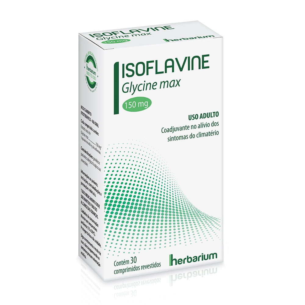 Isoflavine 150mg Herbarium 30 Comprimidos