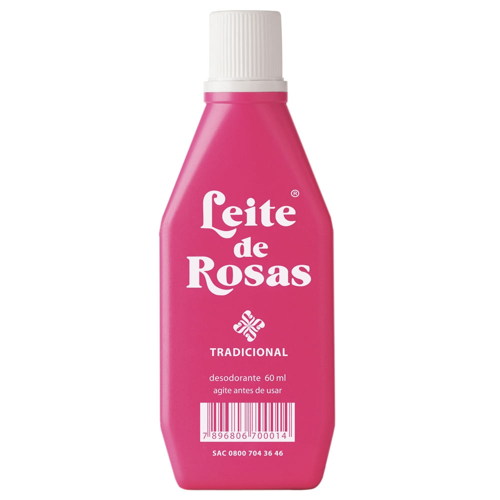 Leite De Rosas Tradicional 60ml
