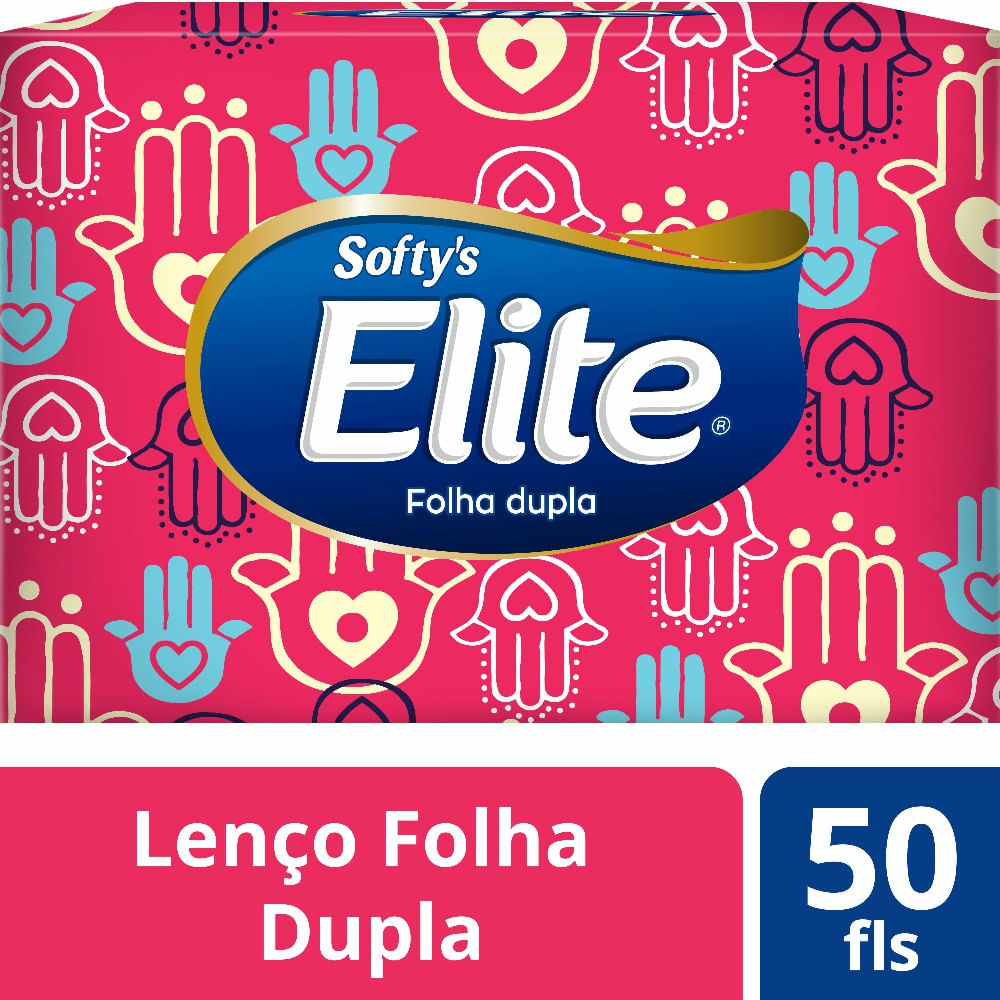 Lenços De Papel Soft's Softy's 50 Unidades