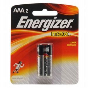 Pilha Energizer Palito AAA com 2 um