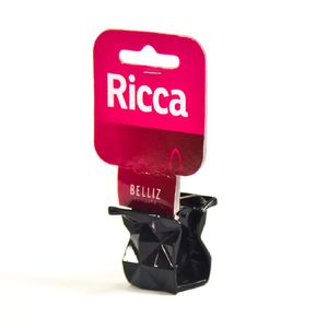 Prendedor de Cabelo Ricca Enox Basics Pequeno Quadrado