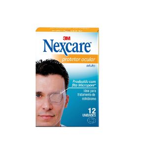 Protetor Ocular Adulto Nexcare 12 Unidades