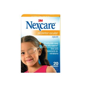 Protetor Ocular Nexcare Infantil 20 Unidades