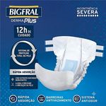 Fralda Adulto Bigfral Derma Plus Noturna XG 16 Unidades