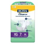 Fralda Adulto Bigfral Clássica XG 07 Unidades