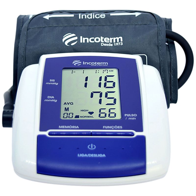 Aparelho de Pressão Digital de Braço MD050 Incoterm