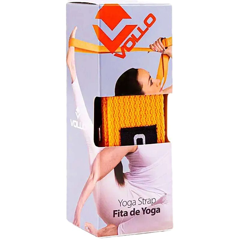 Fita de Yoga para Alongamento Algodão Vollo