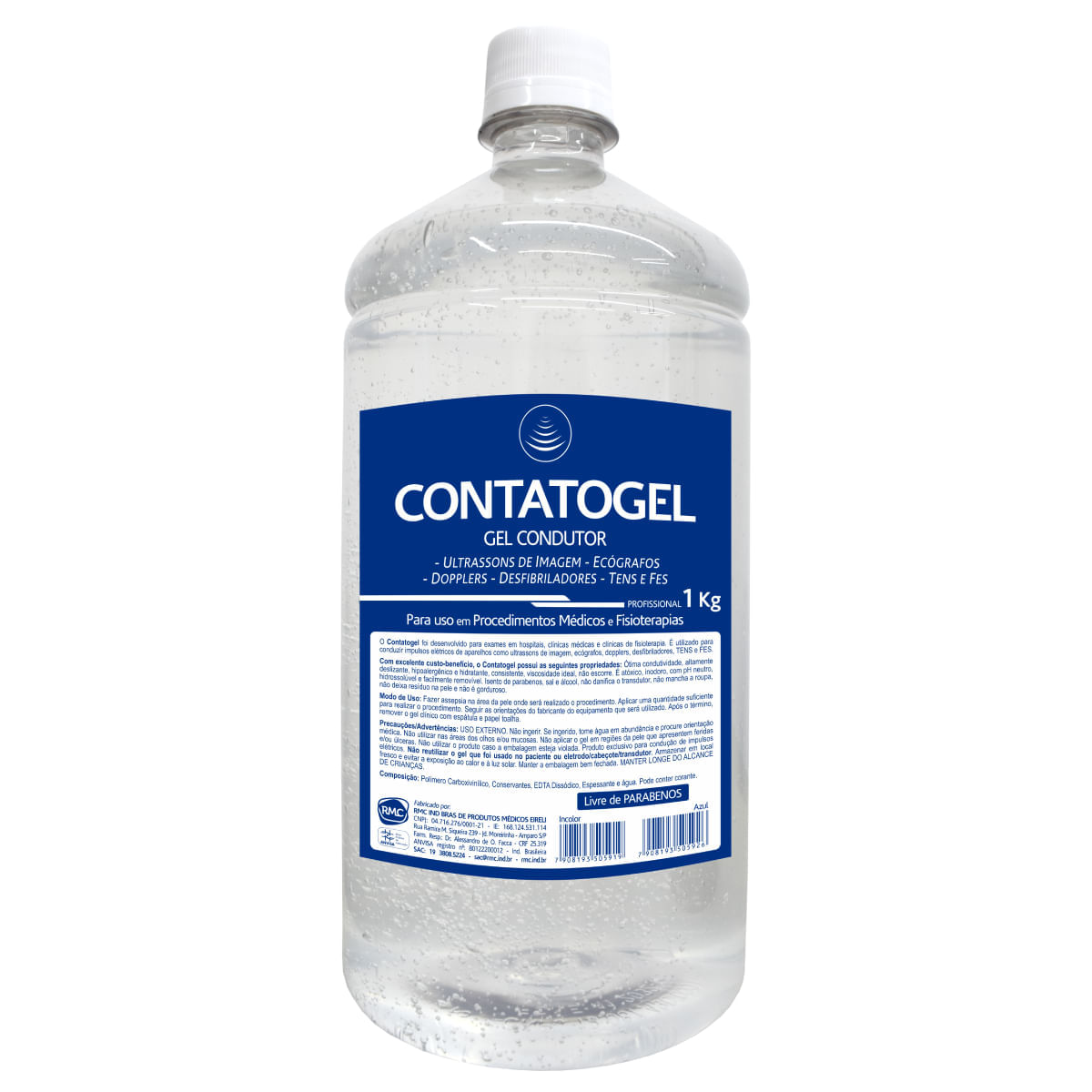 Gel Condutor Contatogel - 1kg