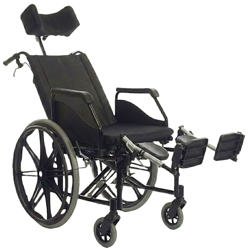Cadeira de Rodas Fit Reclinável Jaguaribe 44cm