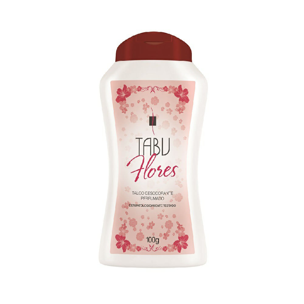 Talco Tabu Flores 100g