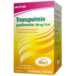 Transpulmin 100mg/15ml Aché 150ml