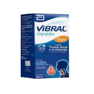 Vibral 30mg Abbott 10ml Solução Gotas