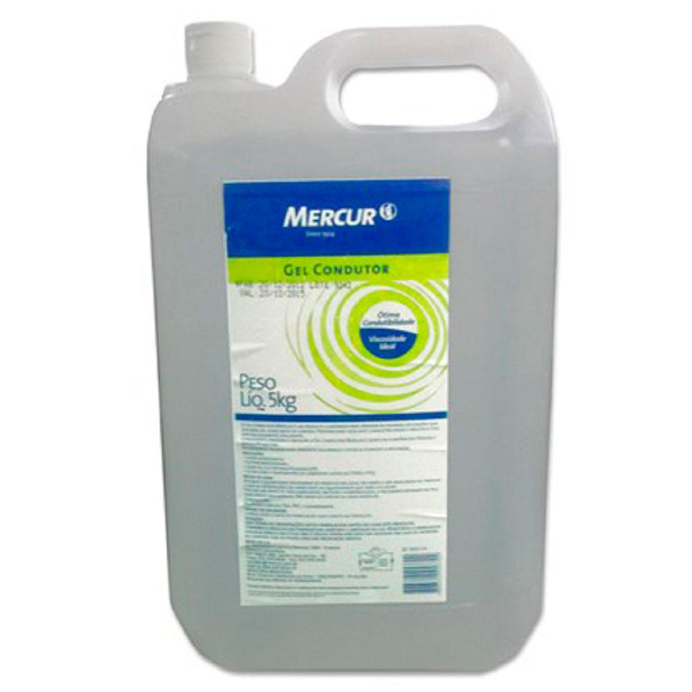 Gel Condutor Para Ultrasom Mercur Com 5kg