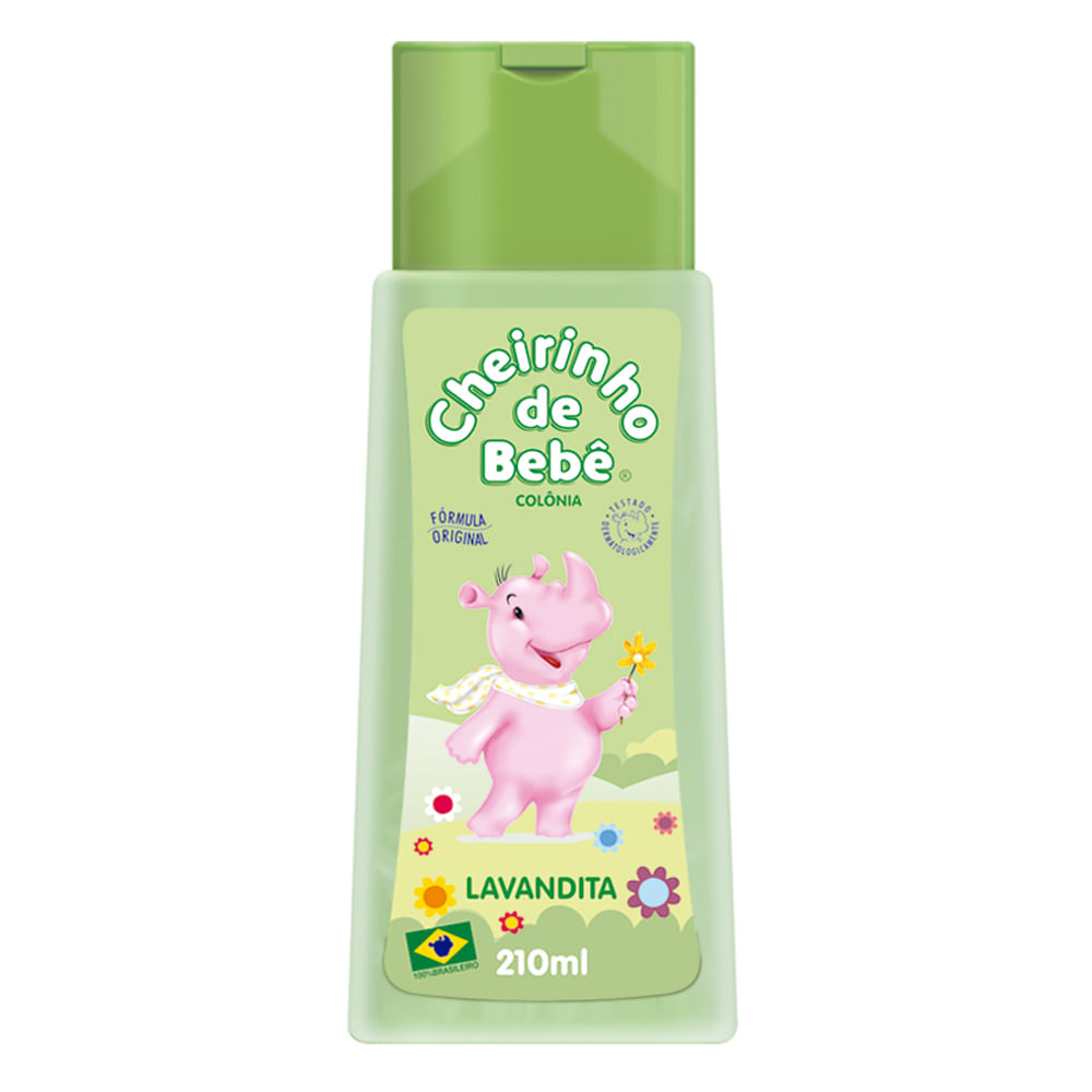 Colônia Infantil Cheirinho de Bebê Lavandita 210ml