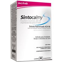 Sintocalmy 300mg Aché 40 Comprimidos Revestidos