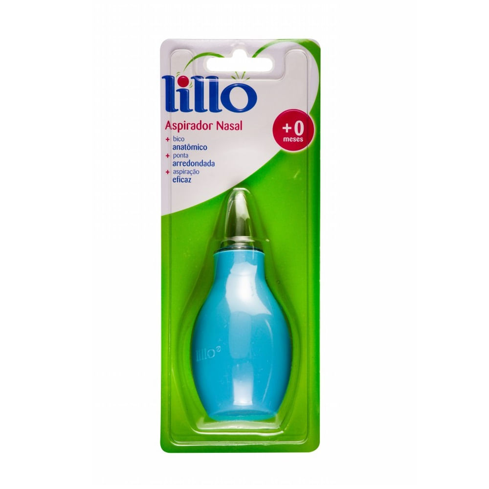 Aspirador Nasal Cor Azul Lillo 1 Unidade