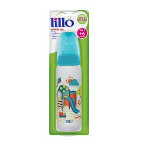 Mamadeira Divertida Lillo Tamanho 2 Cor Azul 240ml