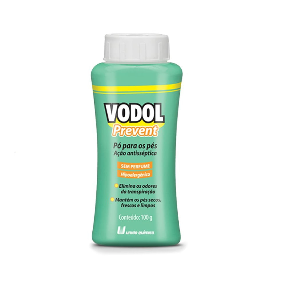 Vodol Prevent União Quimica sem Perfume 100g