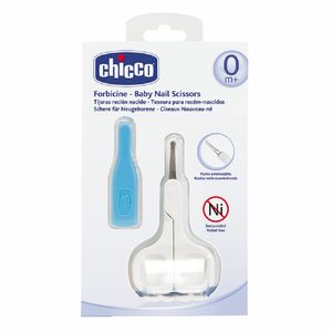 Tesourinha E Protetor Azul (0m+) Chicco Ch5025-B 1 Unidade