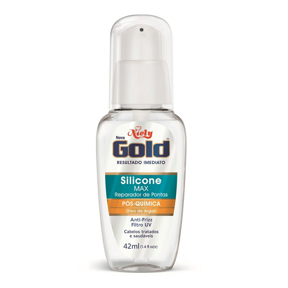 Reparador De Pontas Niely Gold Silicone Max Pós Química 42ml