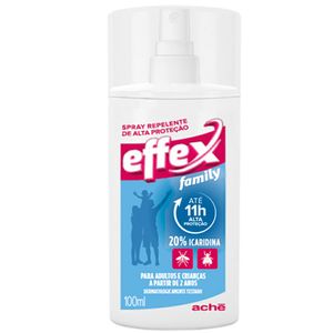 Repelente Spray De Alta Proteção Effex Family 100ml