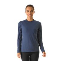 Camisa Uvline UVPRO Colors ML Feminina Marinho P