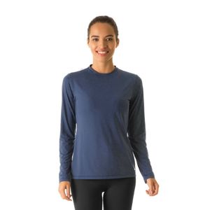 Camisa Uvline UVPRO Colors ML Feminina Marinho M
