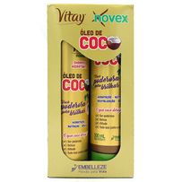 Kit Novex Óleo De Coco Shampoo + Tratamento Condicionante 1 Unidade
