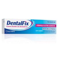 Creme Fixador De Dentadura Dentalfix Sem Sabor 20g