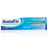 Creme Fixador De Dentadura Dentalfix Sabor Menta 20g