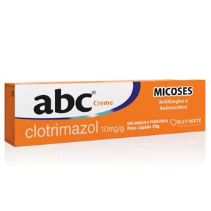 Abc Clotrimazol 10mg/g Creme Hertz 20g