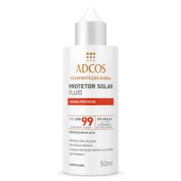 Protetor Solar Facial Adcos Fotoproteção Diária Máxima Proteção Fps99 50ml