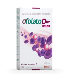 Ofolato D Fer 1000UI 30 comprimidos
