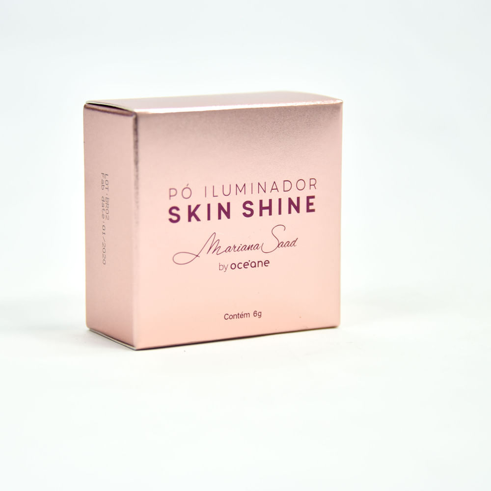 Pó Iluminador Océane Skin Shine Rose Gold Mariana Saad 6g Drogaria Venancio 4194