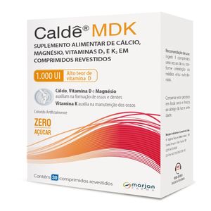 Suplemento Alimentar Caldê MDK 1.000UI 30 comprimidos revestidos