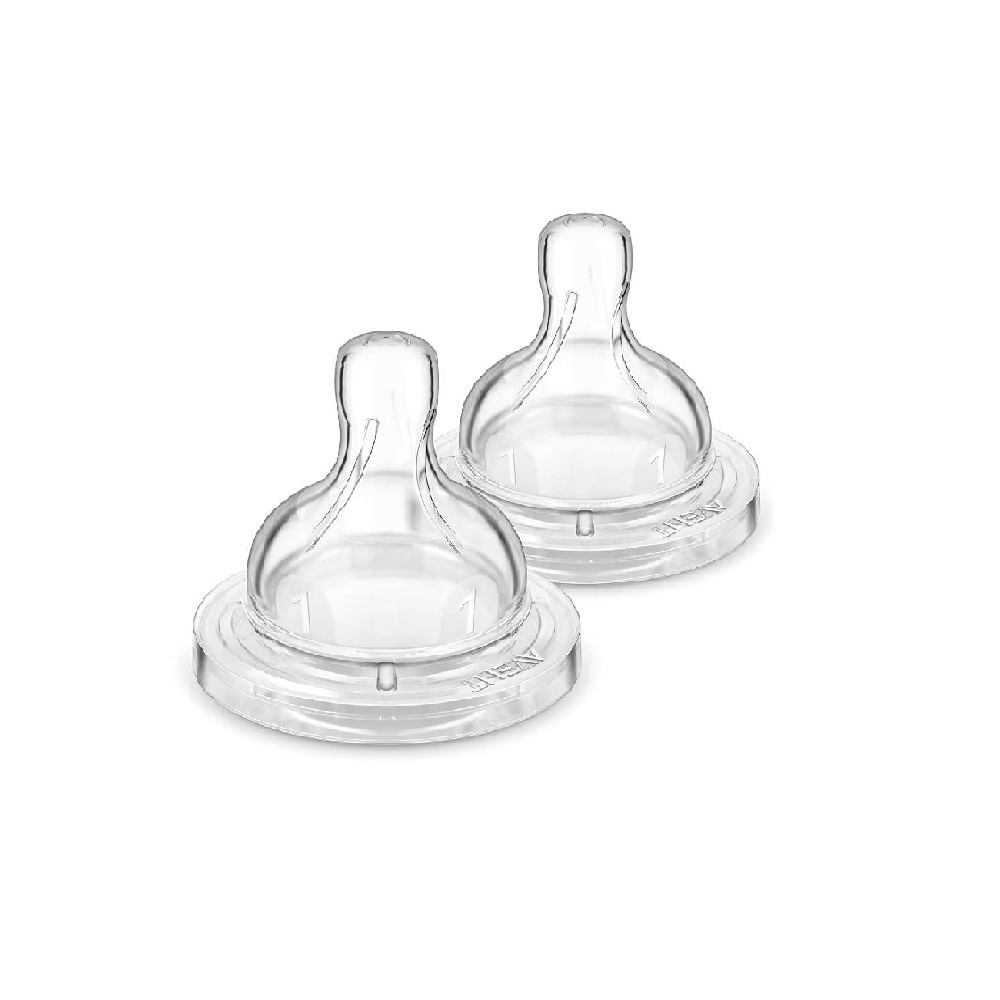 Bico de Mamadeira Philips Avent Anti-Colic Clássica n°1 2 Unidades