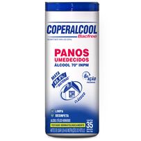 Pano Umedecido Coperalcool Bacfree Classico 35 unidades