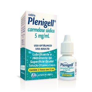 Plenigell 5 mg/ml Solução Oftálmica estéril 15 ml