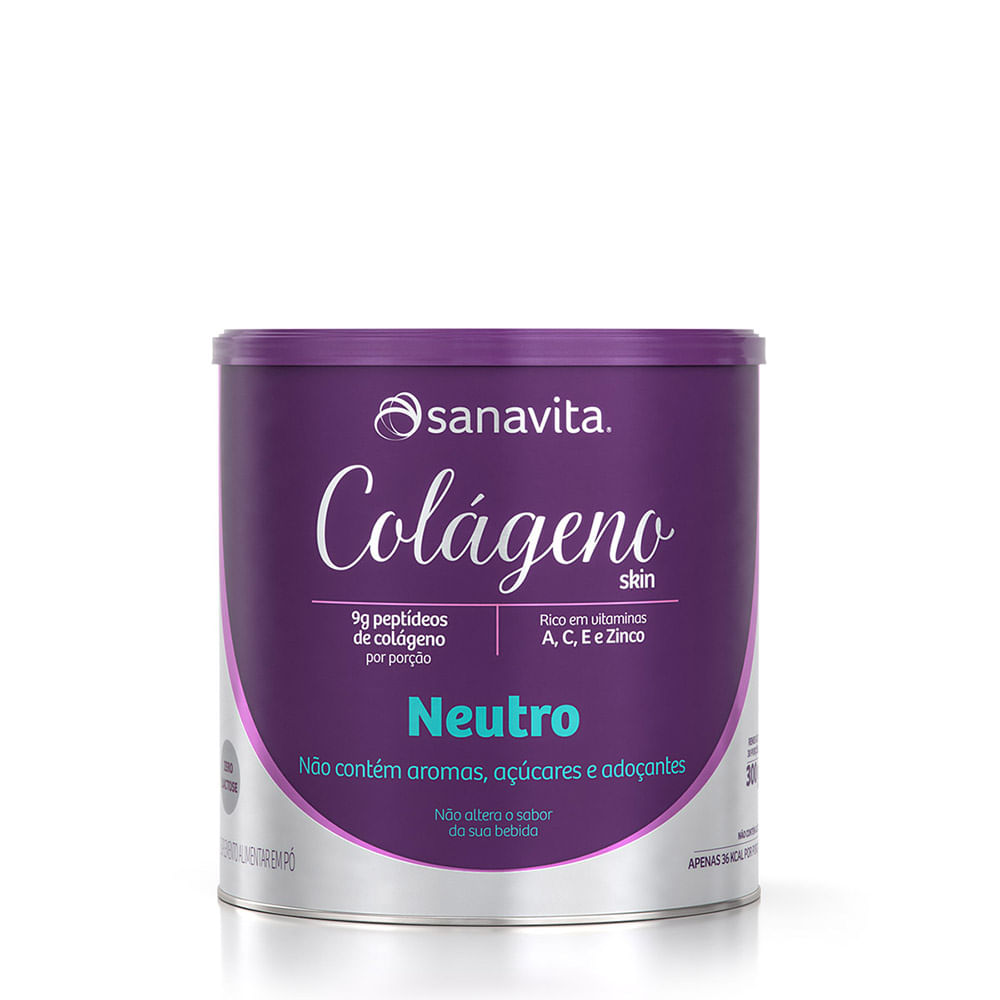 Colágeno Sanavita Skin Neutro 300g