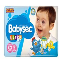 Fralda BabySec Galinha Pintadinha Ultra Sec Jumbinho XG 12 unidades