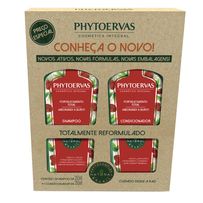 Kit Phytoervas Shampoo Fortalecimento Total 250ml + Condicionador Fortalecimento Total 250ml