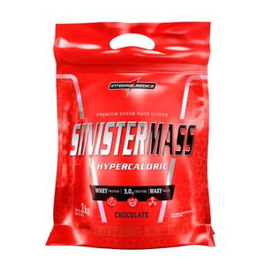 Suplemento Alimentar Sinister Mass Integralmedica Sabor Chocolate 3kg
