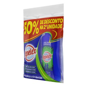 Loção Repelente Repelex Fragrância Suave 2 Unidades de 100ml Cada