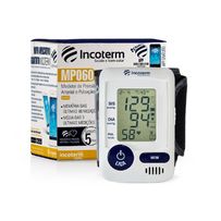 Medidor de Pressão Arterial e Pulsação Digital Incoterm De Pulso MP060