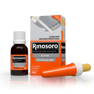 Descongestionante Nasal Rinosoro Farmasa 30ml Solução Nasal